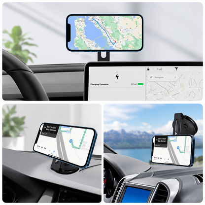 360° Magnetic Wireless Car Phone Holder Mount
