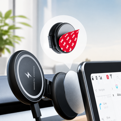 360° Magnetic Wireless Car Phone Holder Mount